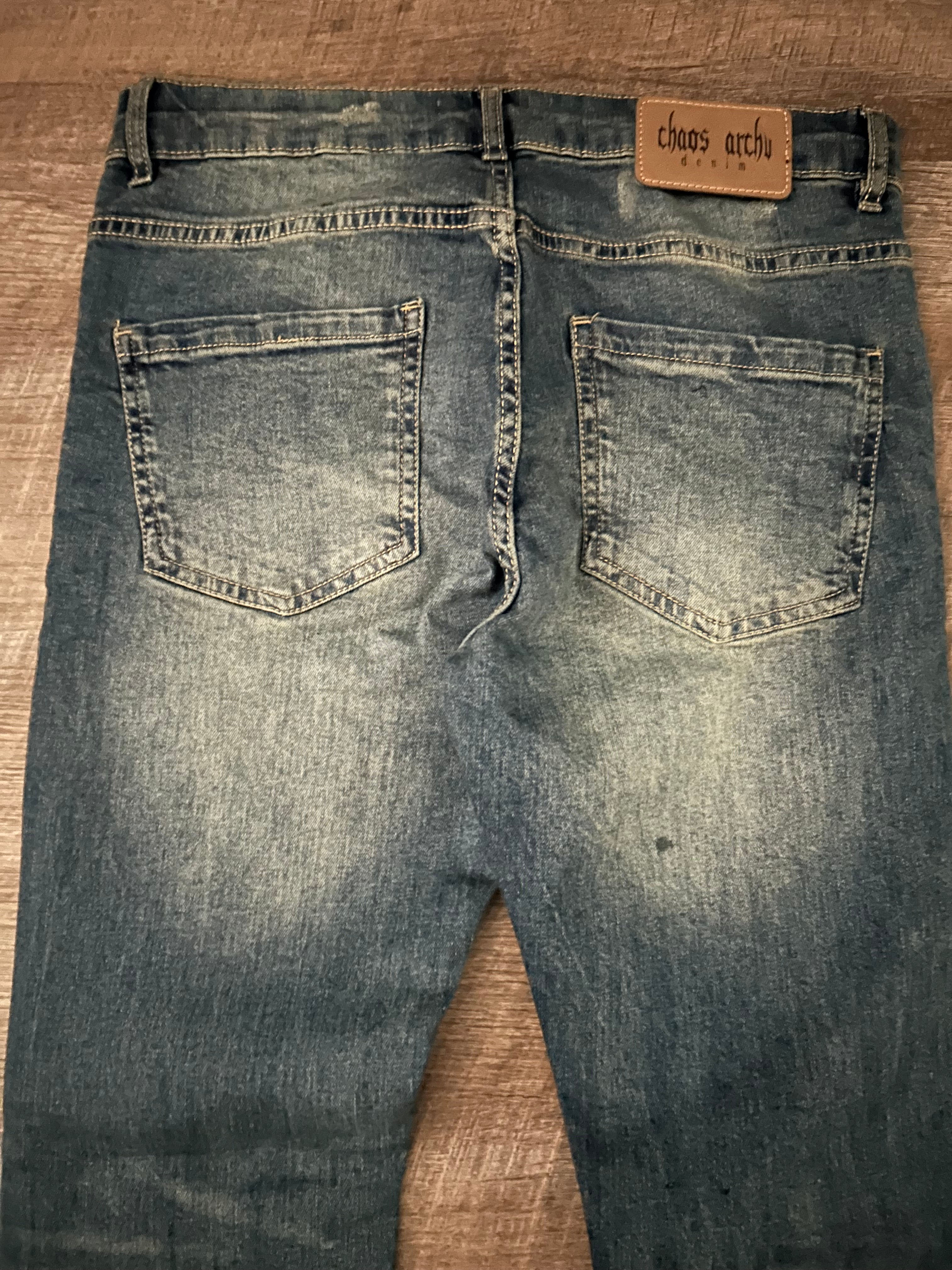 Light Wash Skinny Jeans