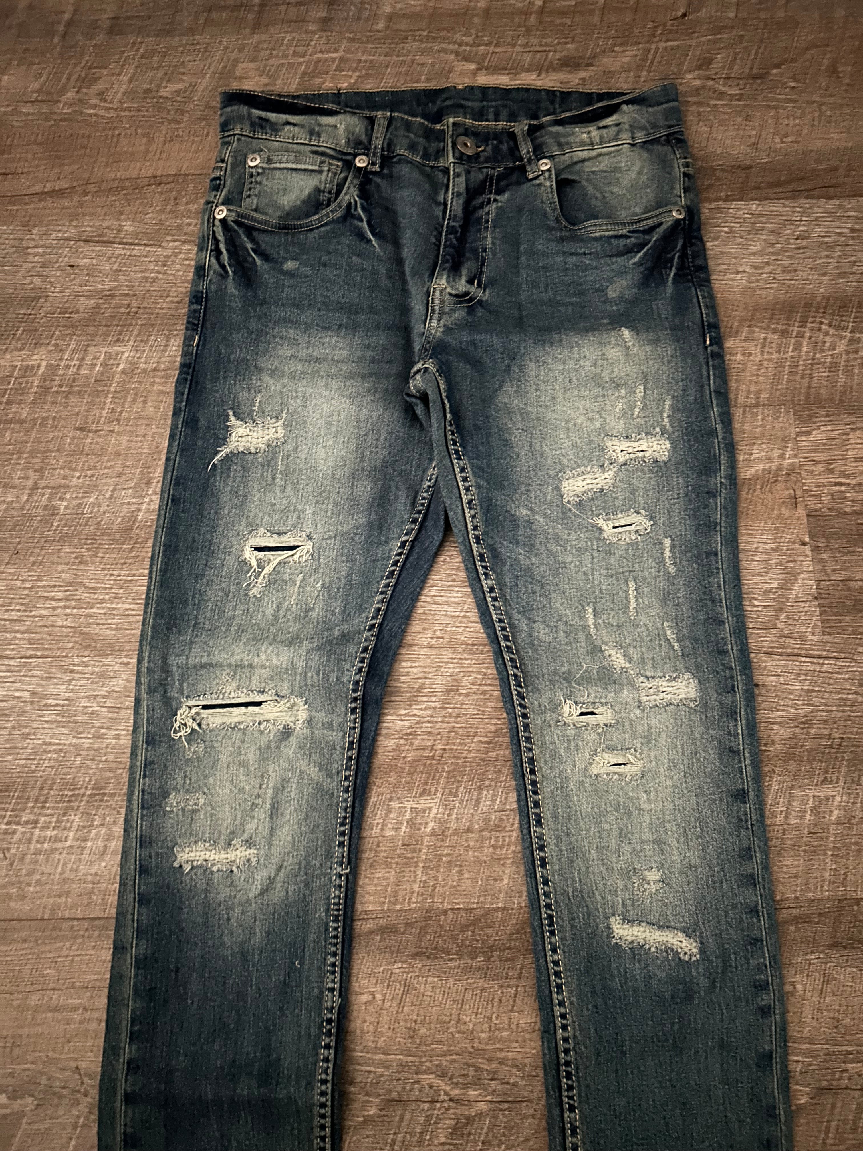 Light Wash Skinny Jeans