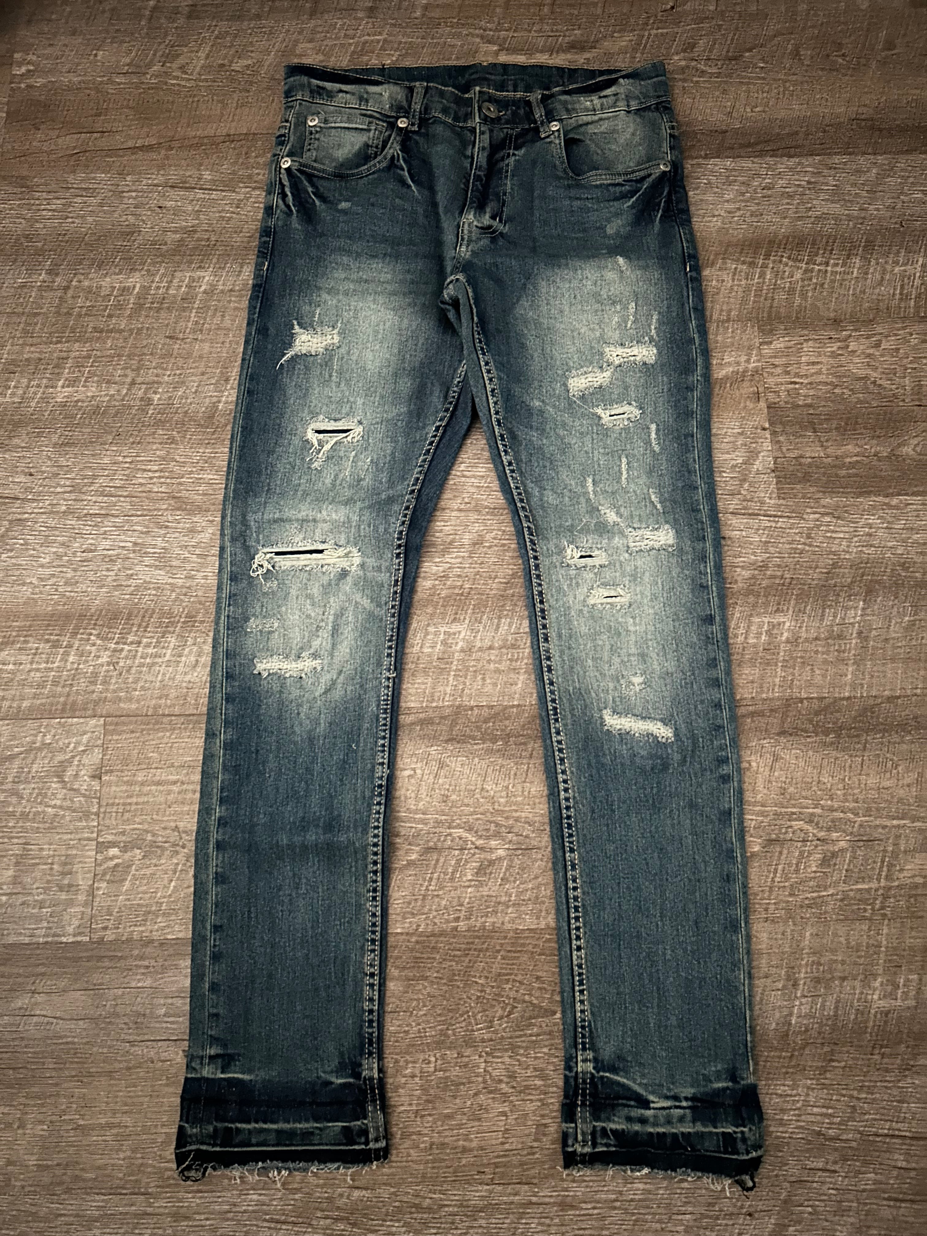 Light Wash Skinny Jeans