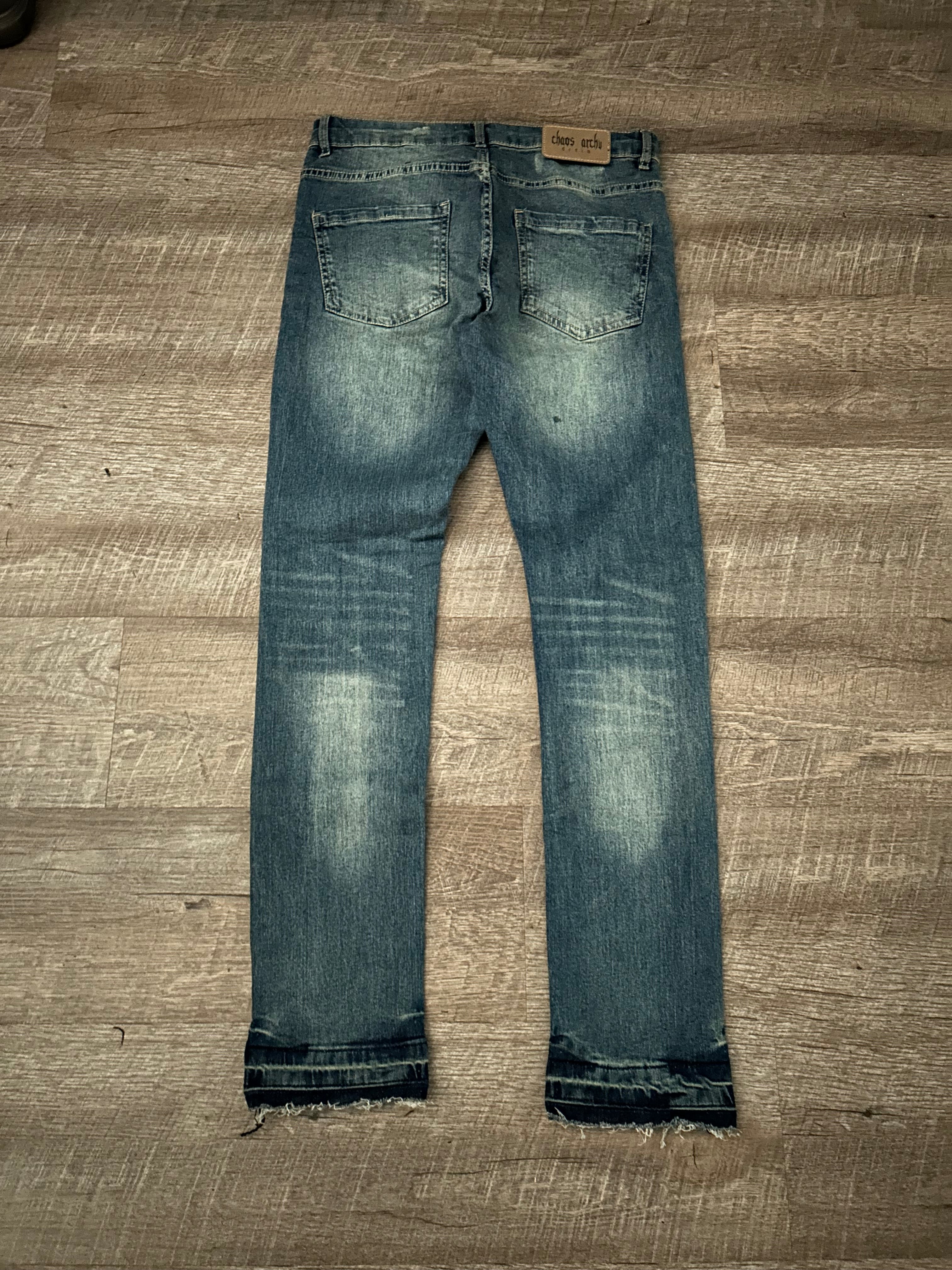 Light Wash Skinny Jeans