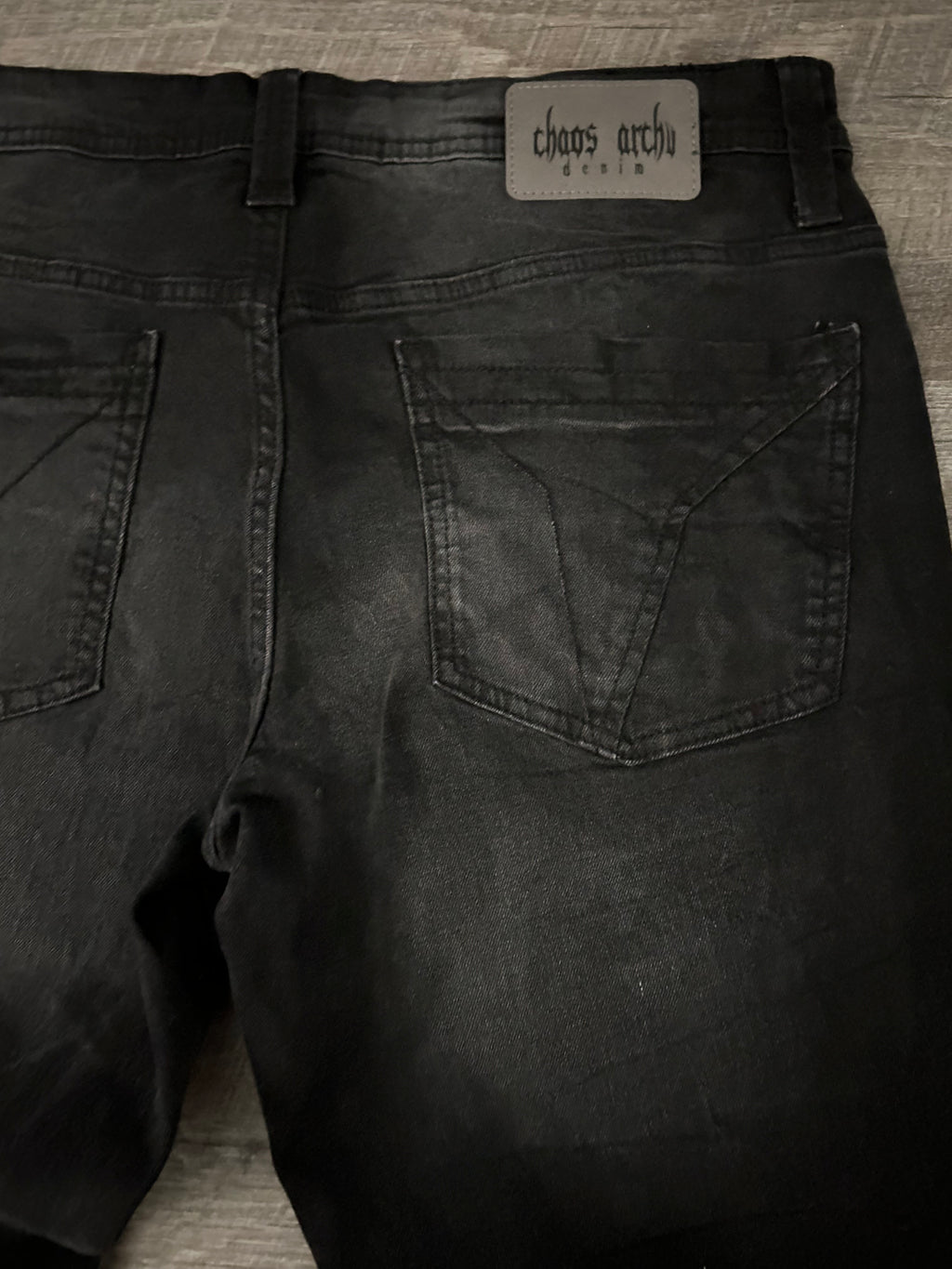 Black SF Flared Jeans